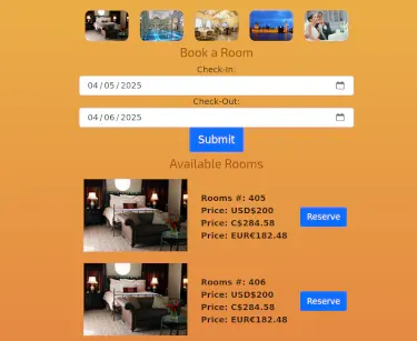 Hotel Reservation