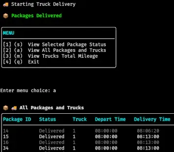 Parcel Tracker